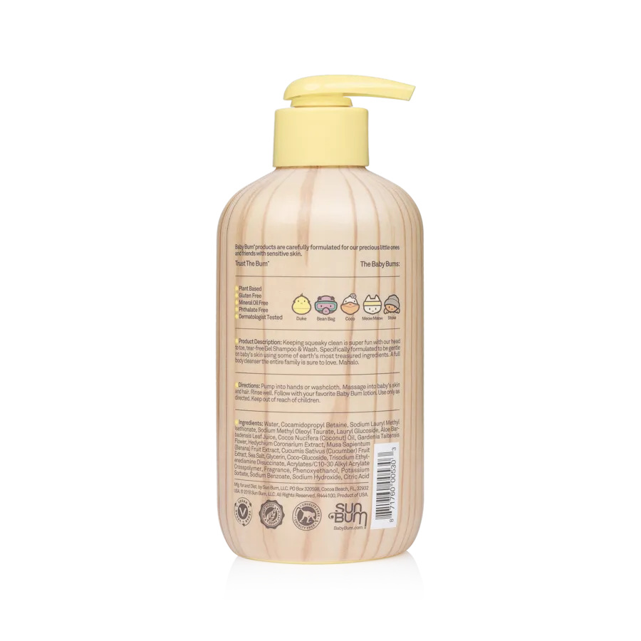 Sun Bum baby Bum GEL Shampoo & Wash