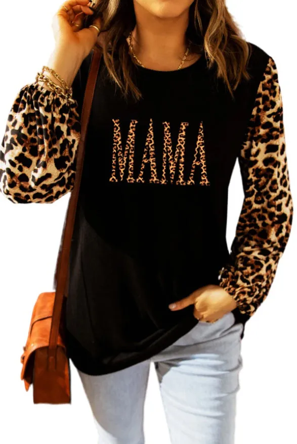 Sweet Spot Leopard Shift Top