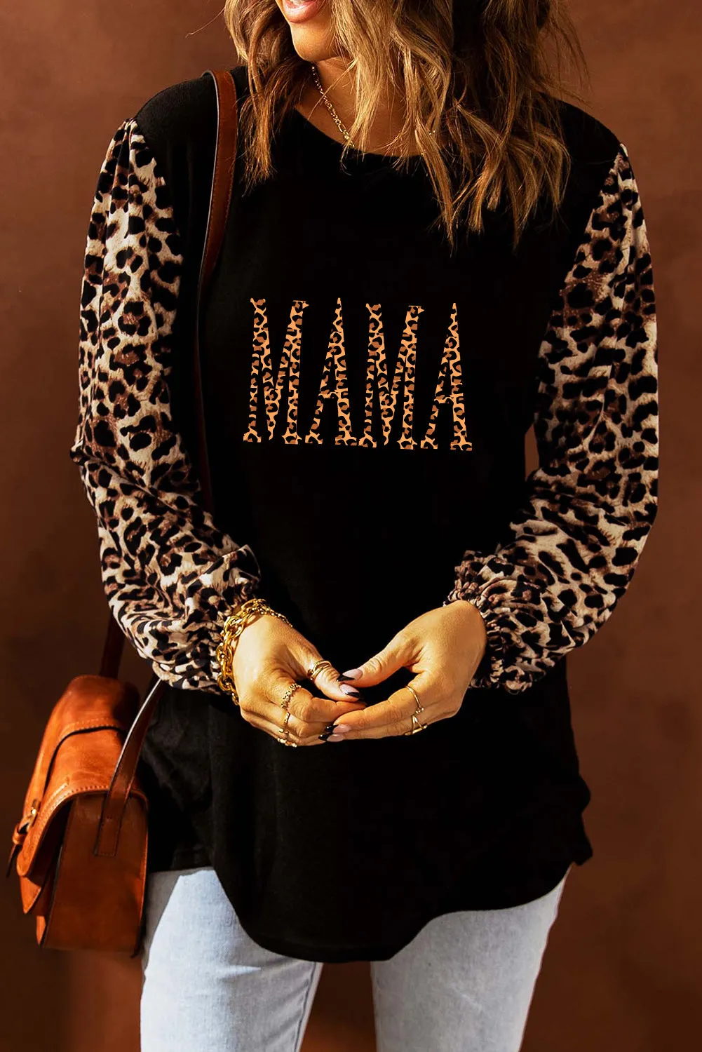 Sweet Spot Leopard Shift Top