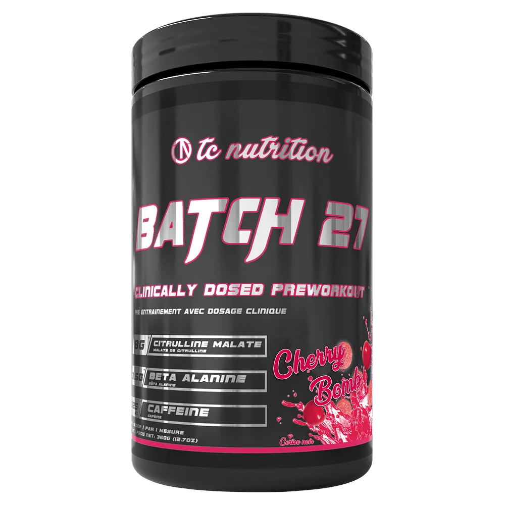 TC Nutrition - Batch 27 PreWorkout