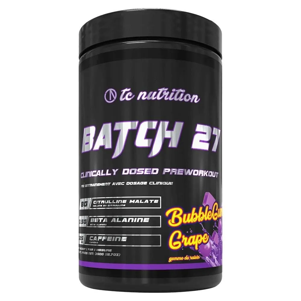 TC Nutrition - Batch 27 PreWorkout