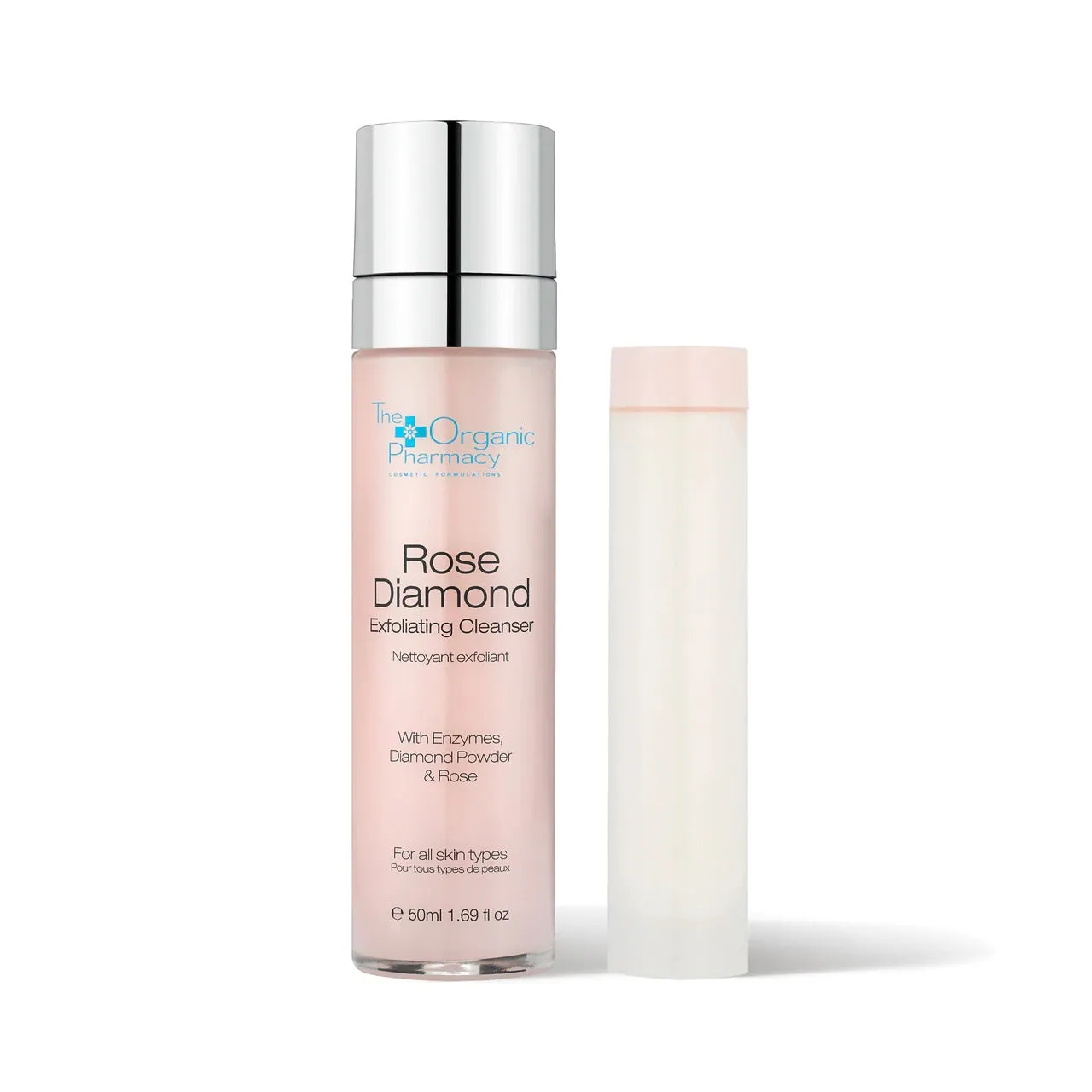 The Organic Pharmacy Rose Diamond Exfoliating Cleanser 50ml