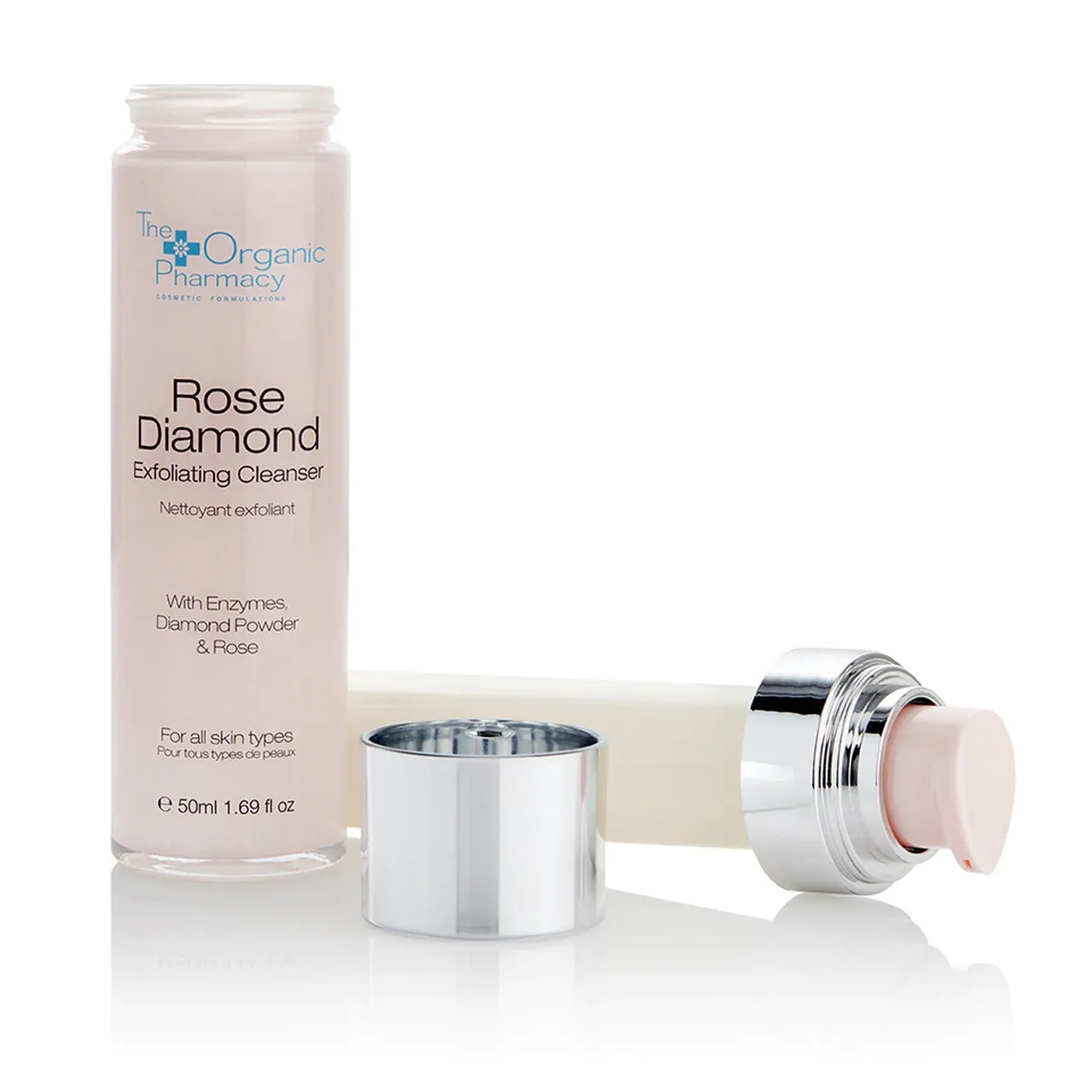 The Organic Pharmacy Rose Diamond Exfoliating Cleanser 50ml