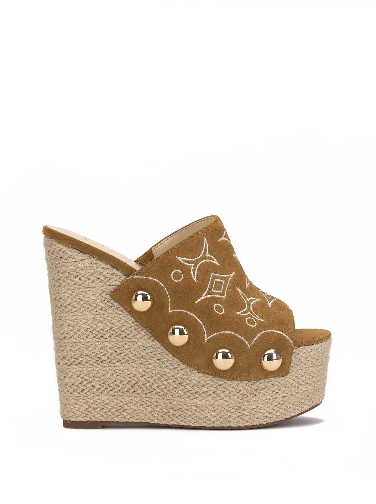 Vadim Espadrille Wedge in Black