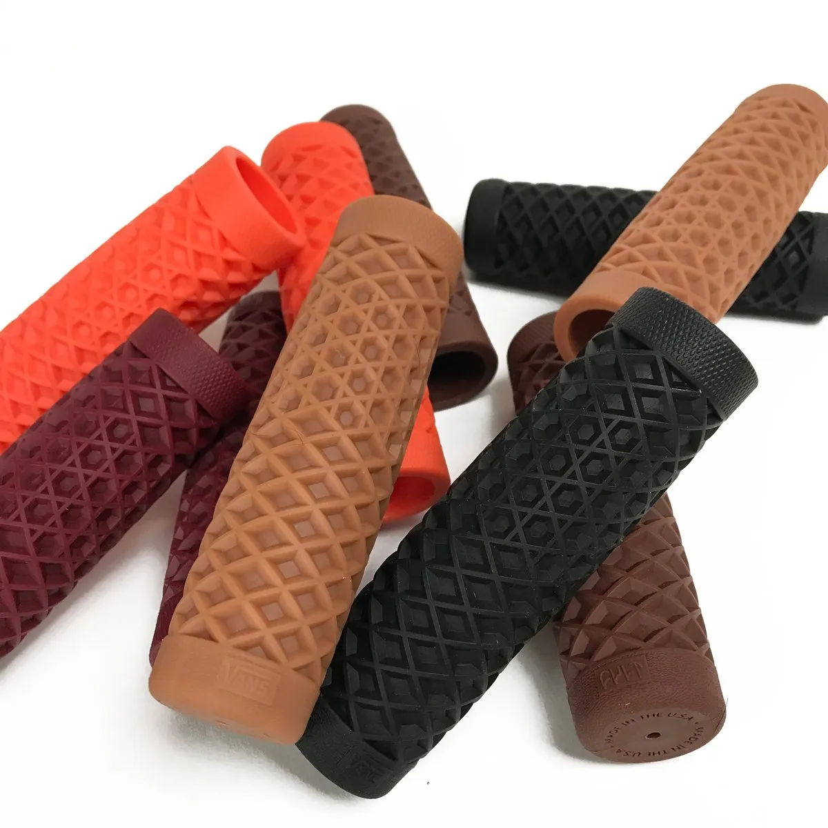 Vans   Cult Motorcycle Grips - 1" Black