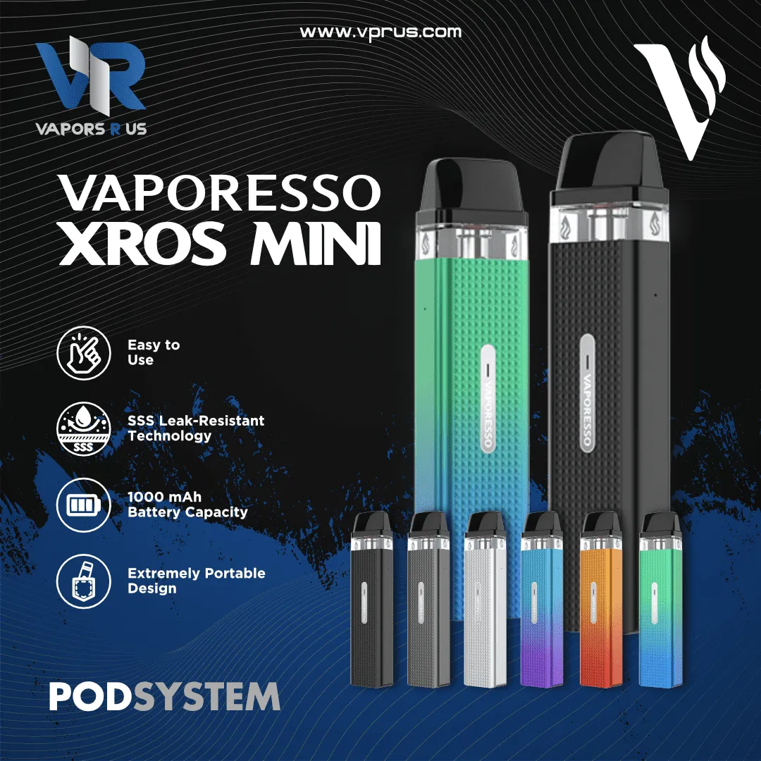 VAPORESSO - XROS Mini Pod Kit 1000mAh