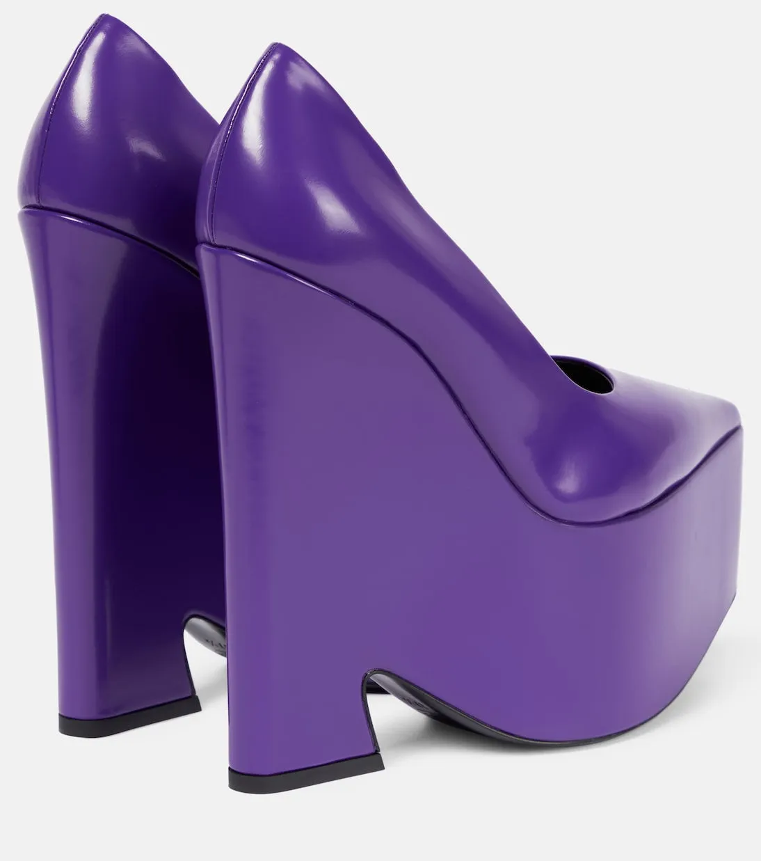 VERSACE
Tempest leather platform pumps