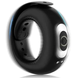 Vibrating Penis Ring with Adjustable Buckle for Couple Sex #Free Gift