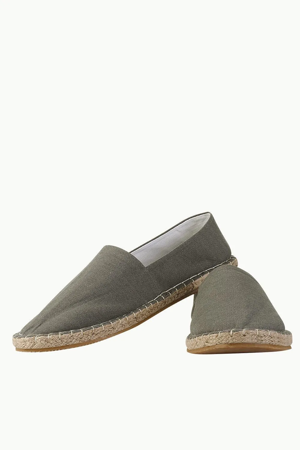 Washed Denim Espadrilles