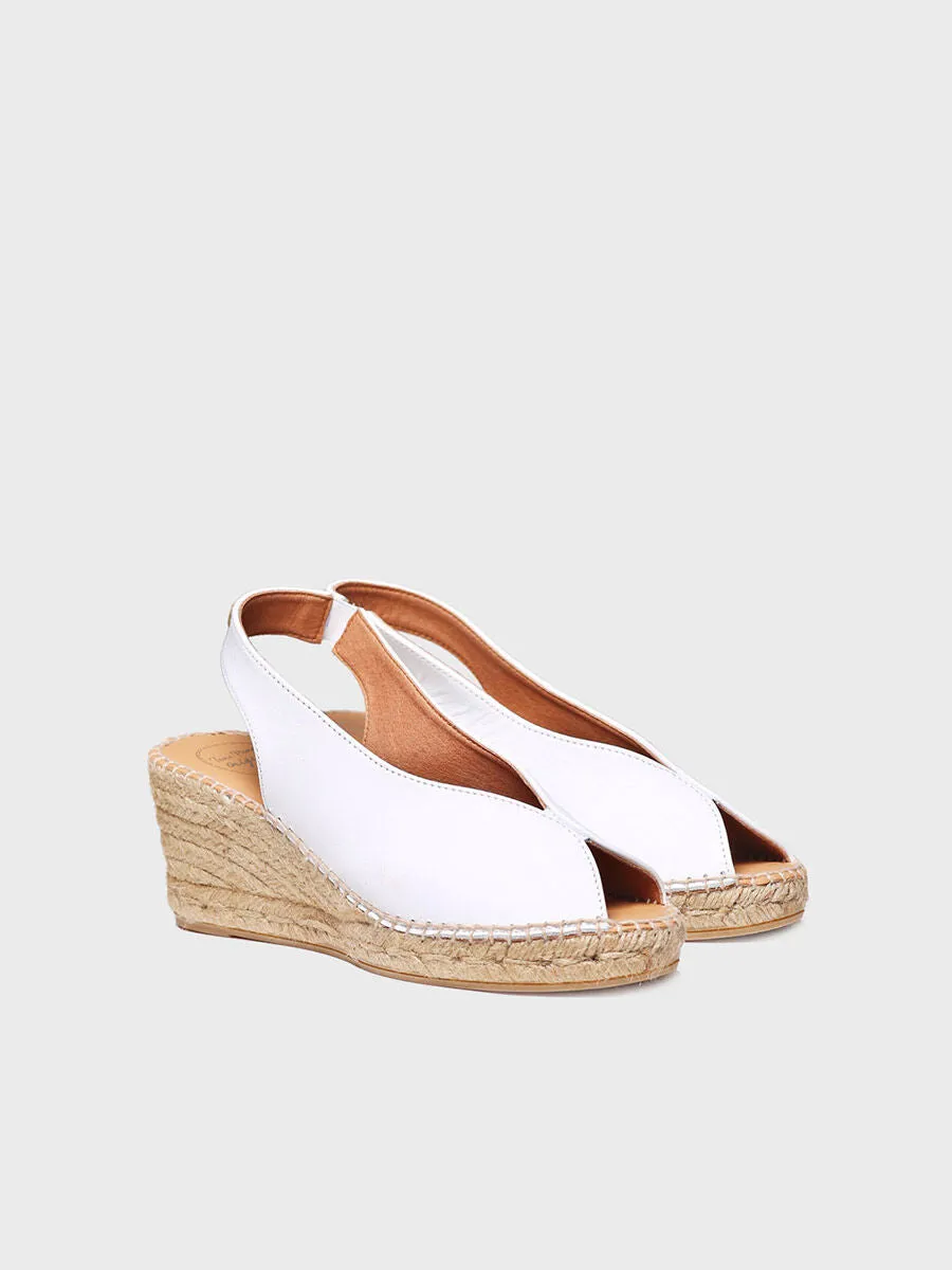 Wedge espadrilles peep toe style - LAILA-P