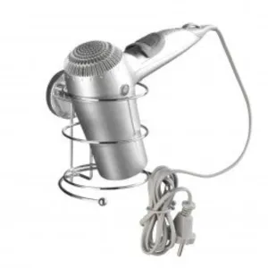 WENKO - Vacuum-Loc Hair Dryer Holder - No Drilling Required