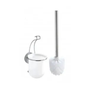 Wenko Vacuum Loc Toilet Brush Set Milazzo