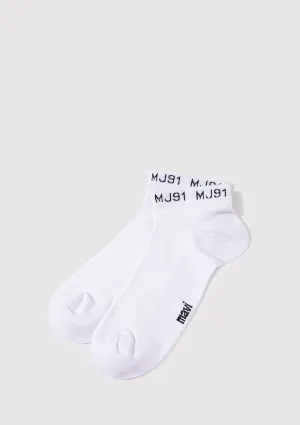 White Ankle Socks