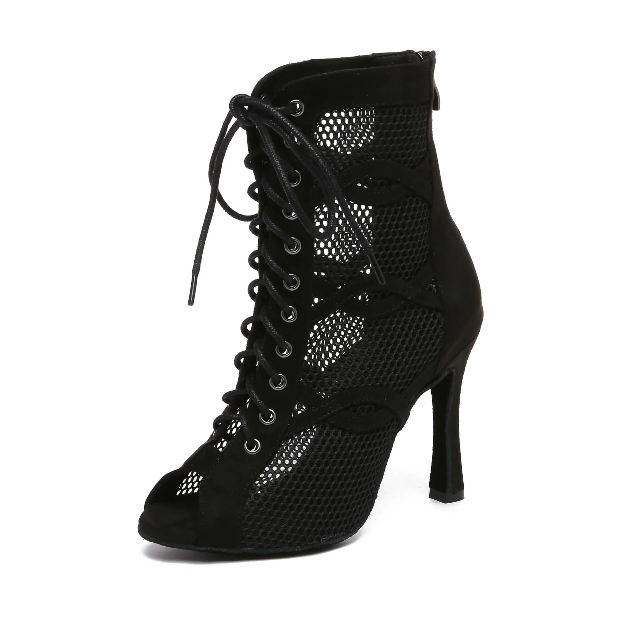 Women Peep Toe Prom Ankle Booties