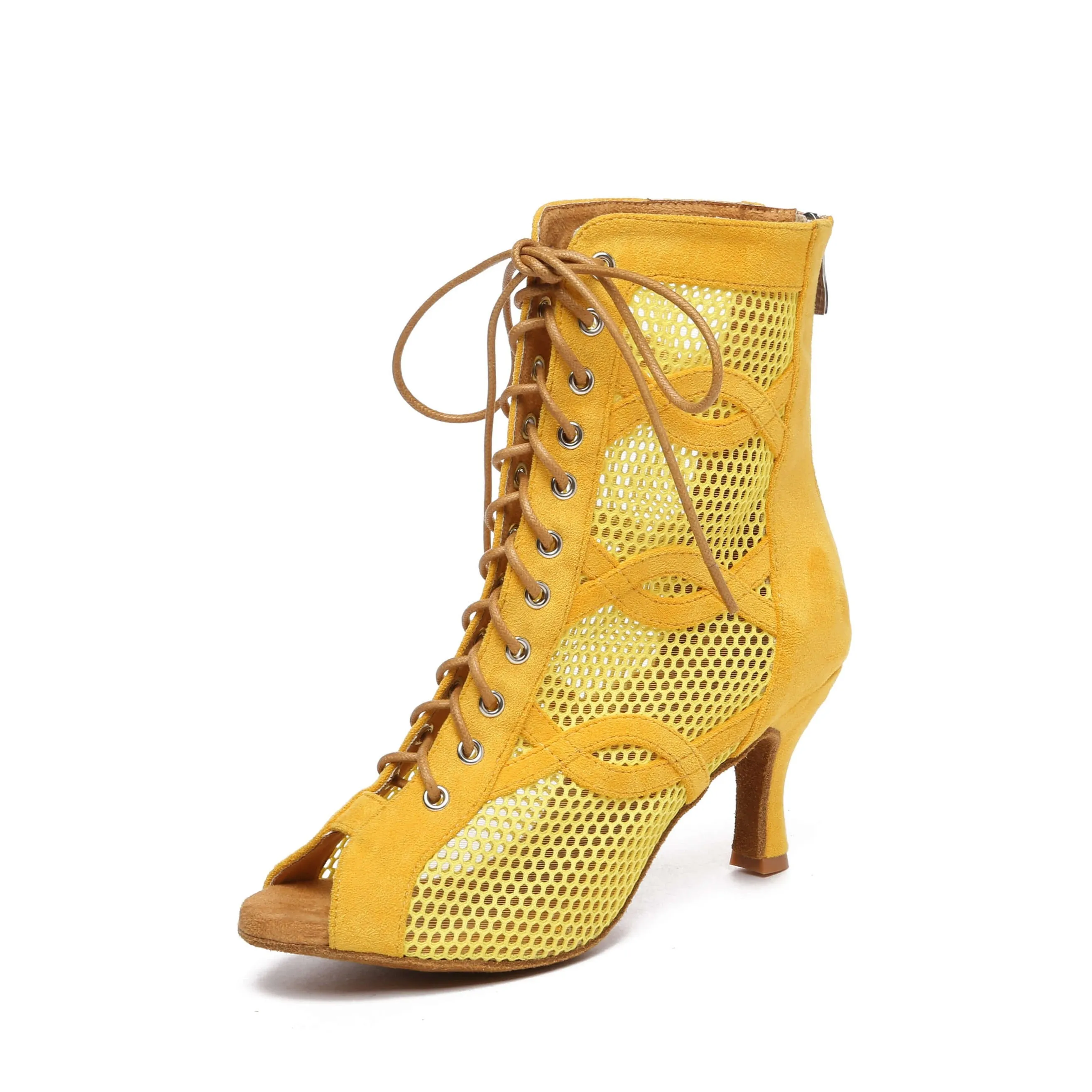 Women Peep Toe Prom Ankle Booties