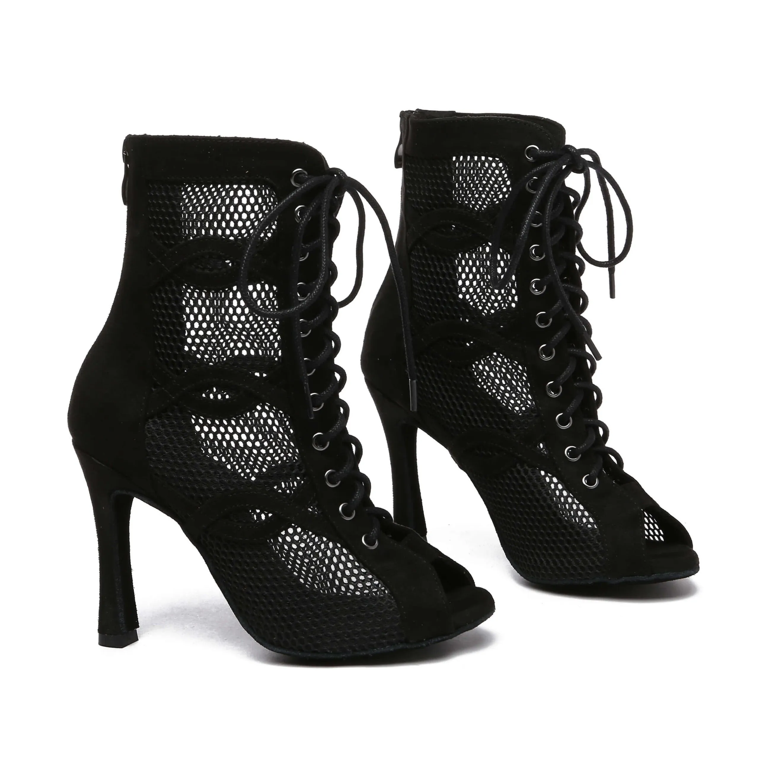 Women Peep Toe Prom Ankle Booties