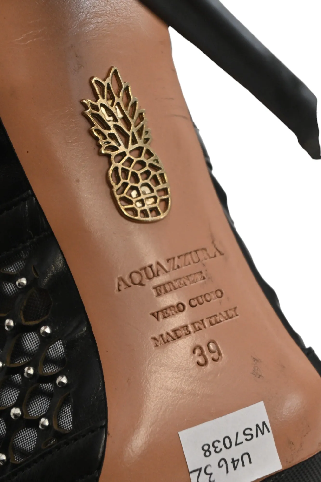 [WS7038] Aquazzura | Open Toed Pump
