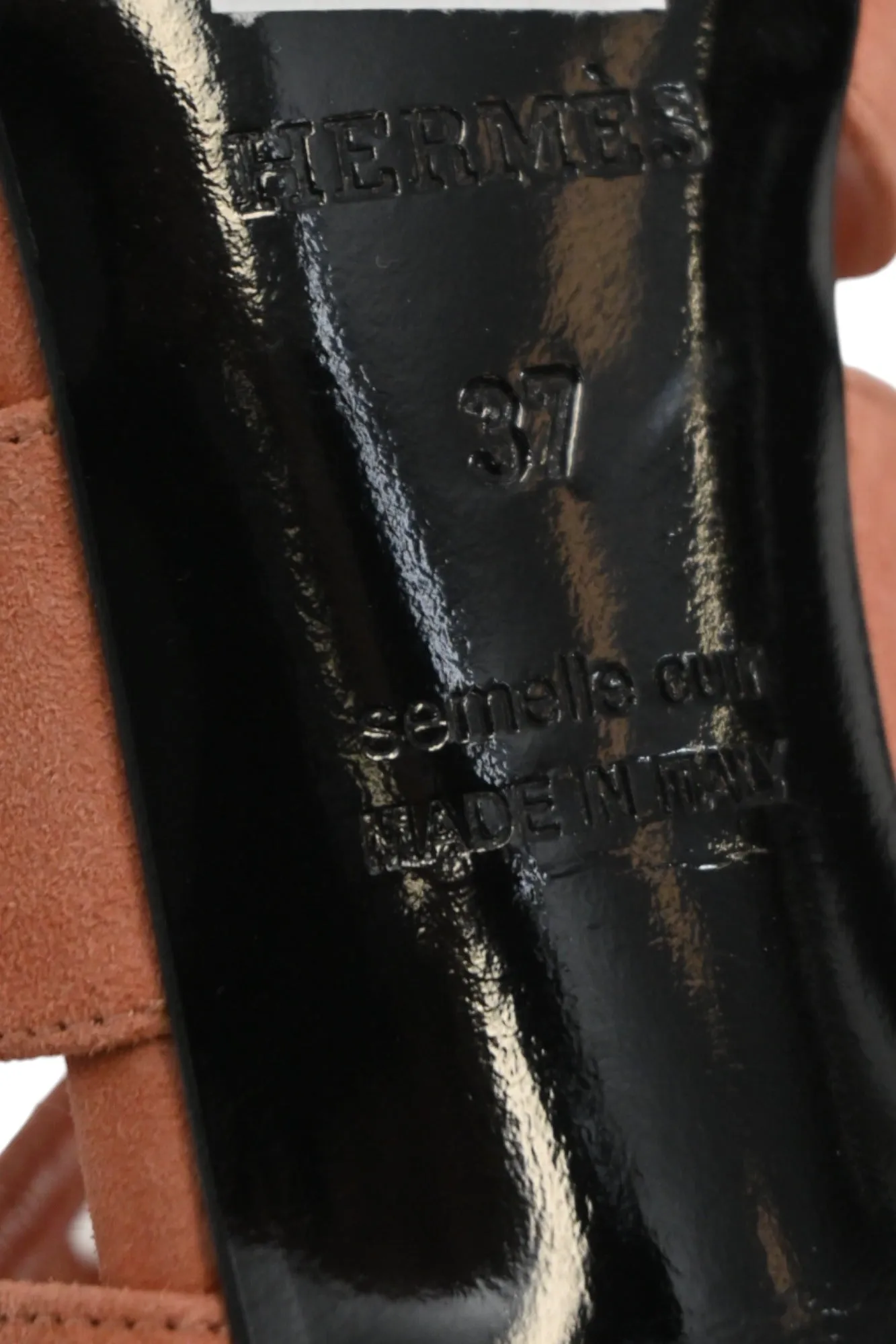 [WS7056] Hermès | Open Toed Pump