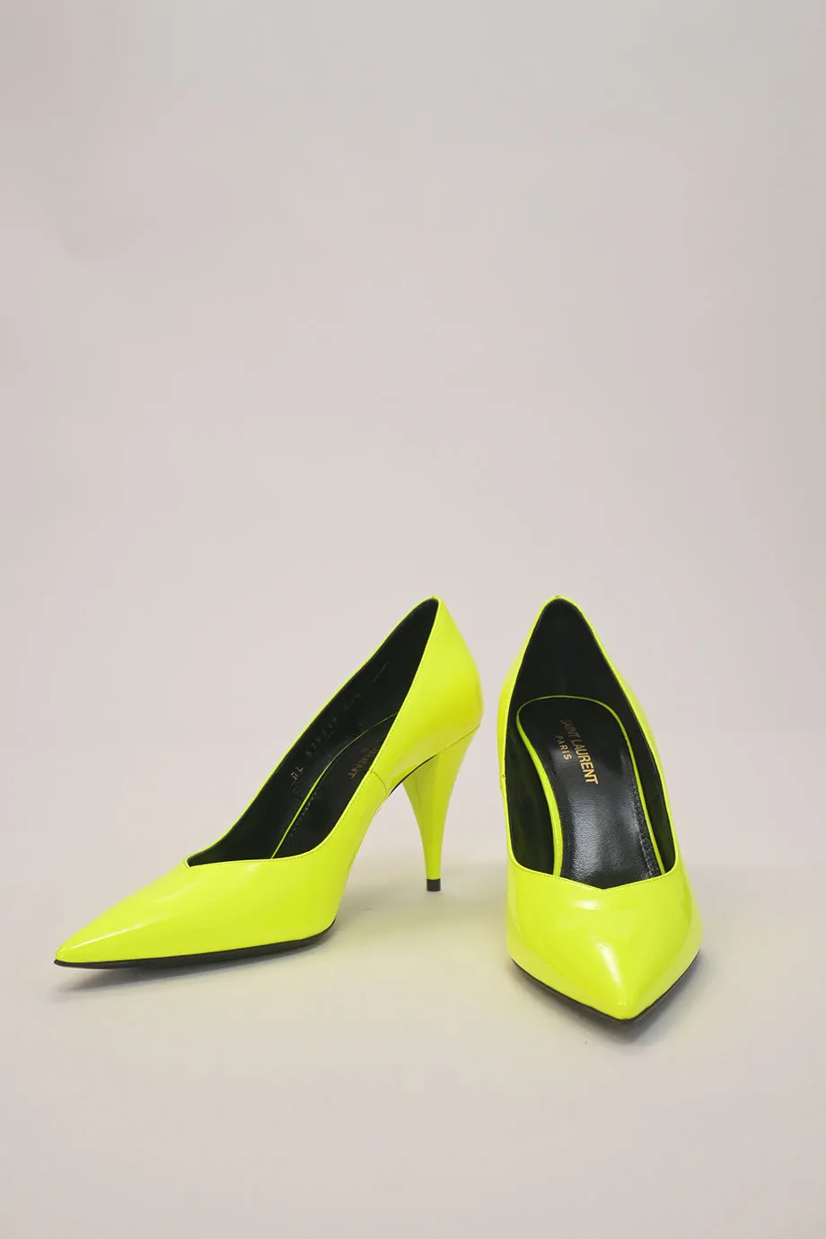 [WS7238] Saint Laurent | Mid Heel Pump