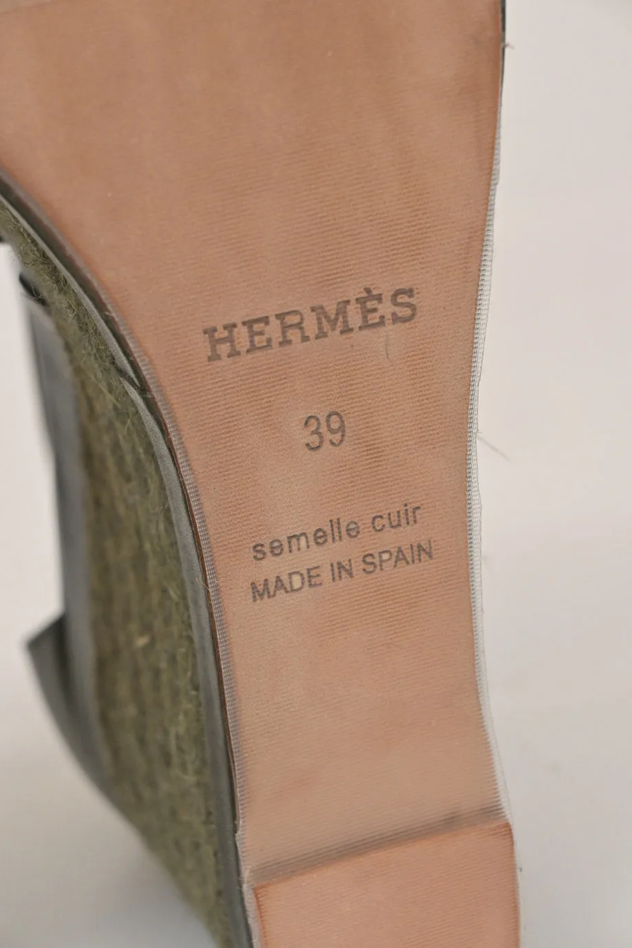 [WS7731] Hermès | Wedge Platforms