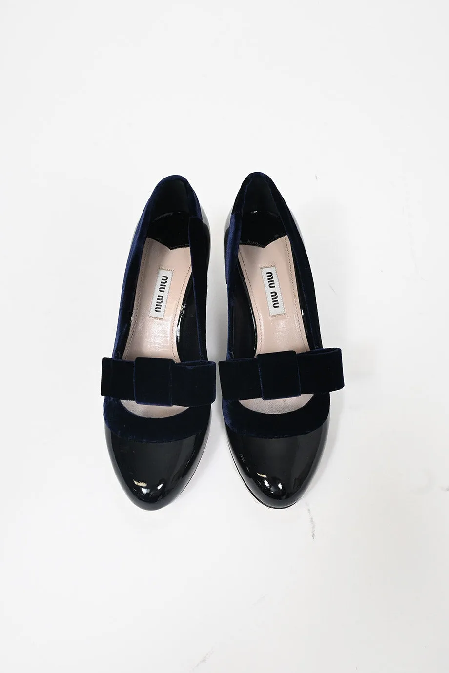 [WS8162] Miu Miu | Mid Heel Pump