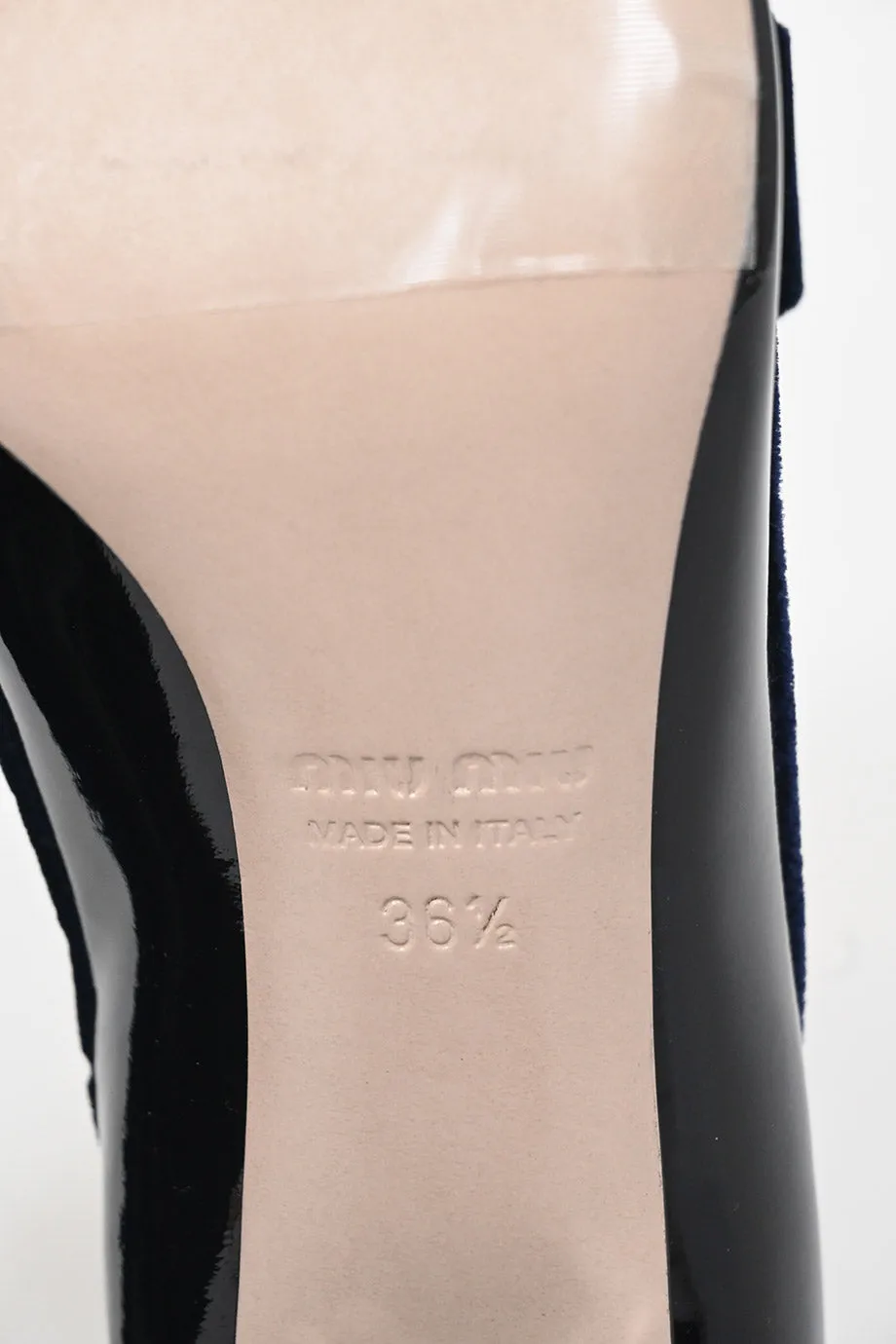 [WS8162] Miu Miu | Mid Heel Pump