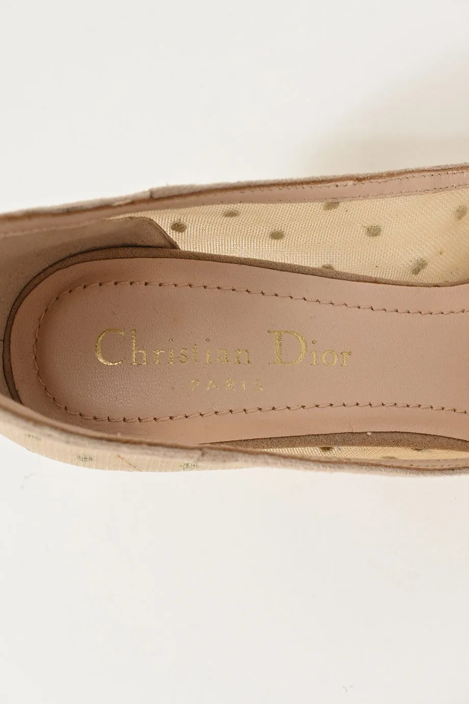 [WS8189] Christian Dior | Mid Heel Pump