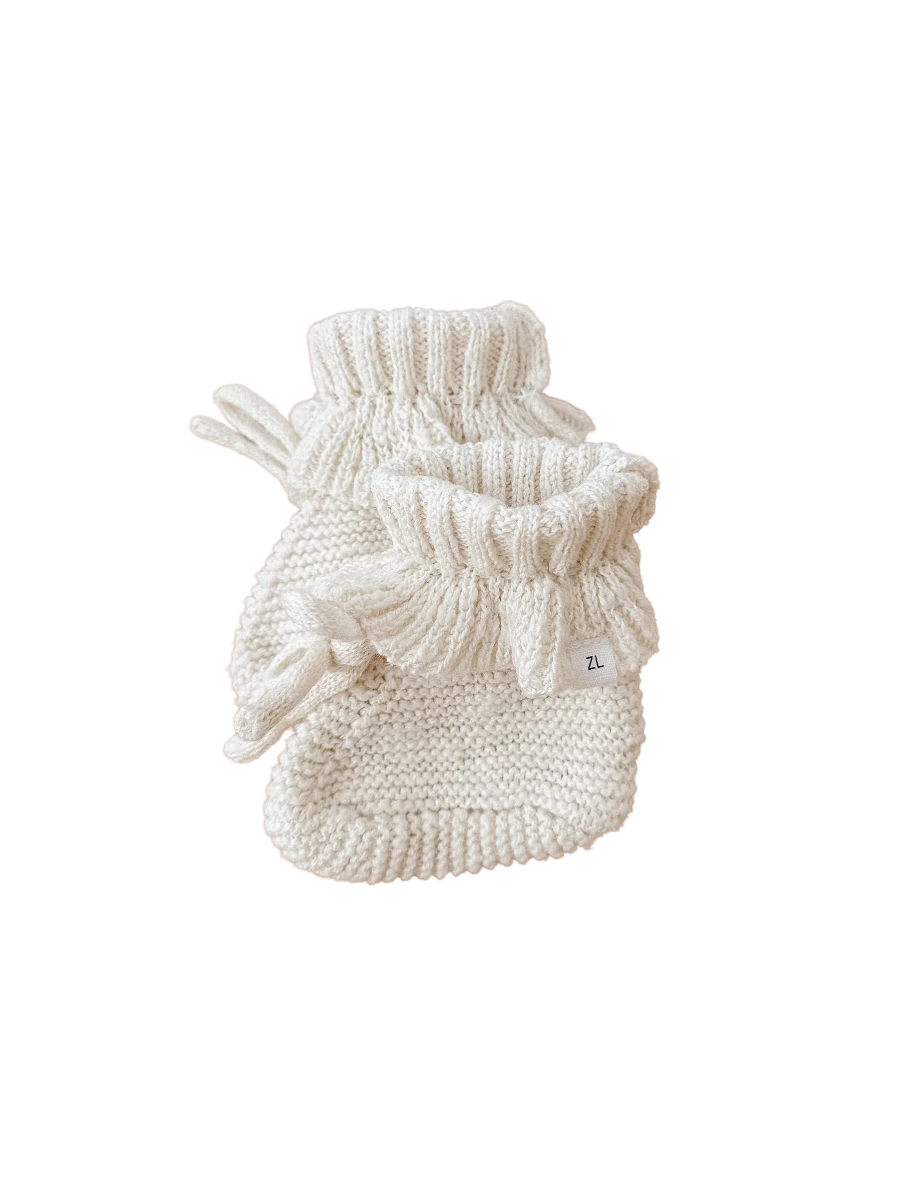 Ziggy Lou Booties - Coconut (Frill)